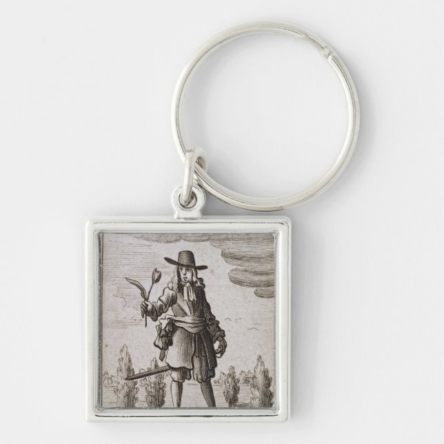 Porte-clés Lambert Simnel, chevalier de la tulipe d'or (Devant)