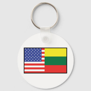 Porte-clés L'Amérique Lithuanie