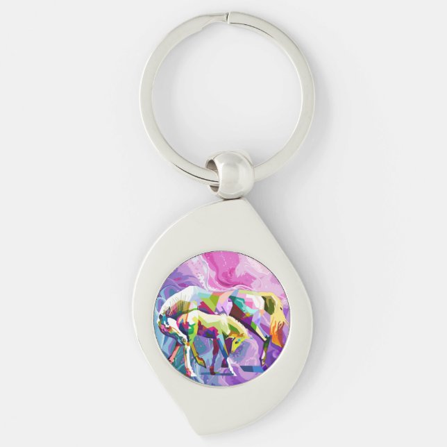 Porte-clés L'amour de la mère (Devant)