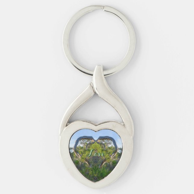 Porte-clés L'Amour De La Nature (Devant)