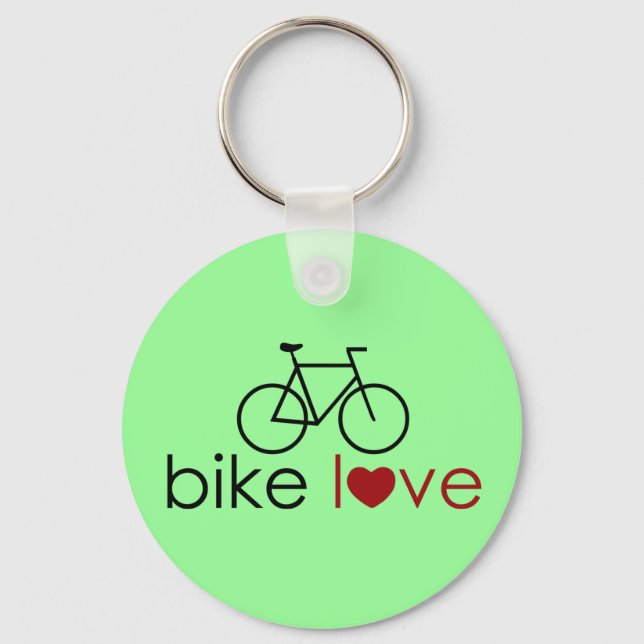 Porte-clés L'amour du vélo (Recto)