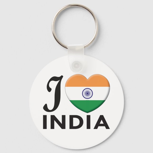 Porte-clés L'amour indien (Recto)
