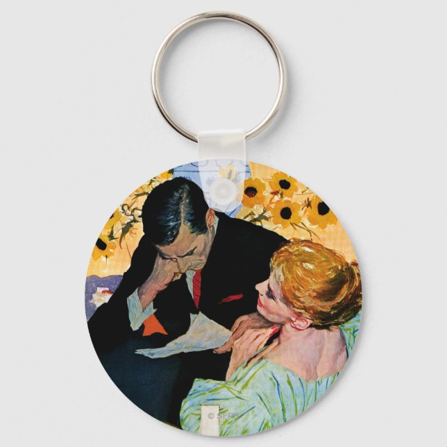 Porte-clés L'amour meurt lentement (Recto)