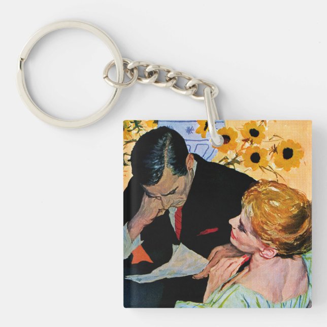 Porte-clés L'amour meurt lentement (Devant)