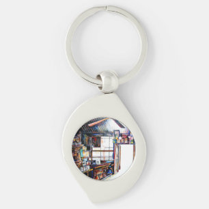 Porte-clés L'amour n'est pas un mur, c'est un pont