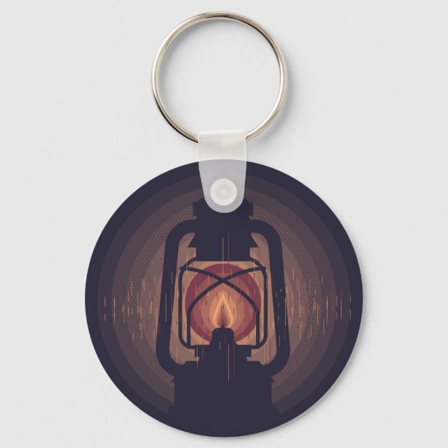 Porte-clés lampe à huile (Recto)
