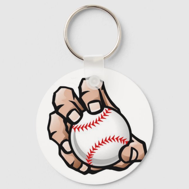 Porte-clés lanceur de baseball (Recto)