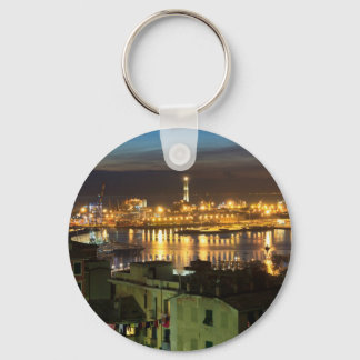 Porte-clés L'ancien port de Gênes, Italie
