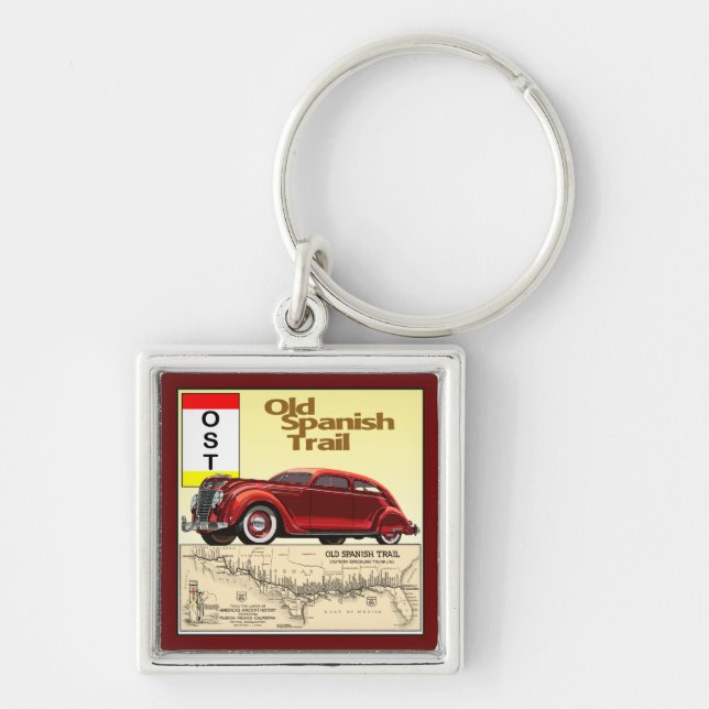 Porte-clés L'Ancien Sentier Espagnol - Sentier Auto Historiqu (Devant)
