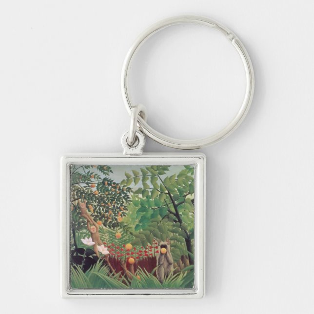 Porte-clés Landscape exotique, 1910 (Devant)