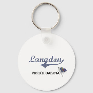 Porte-clés Langdon North Dakota City Classic