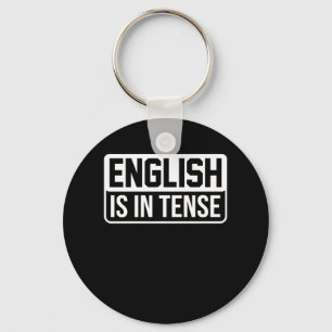 Porte-clés L'Anglais Est Dans La Langue Enseignant Grammaire