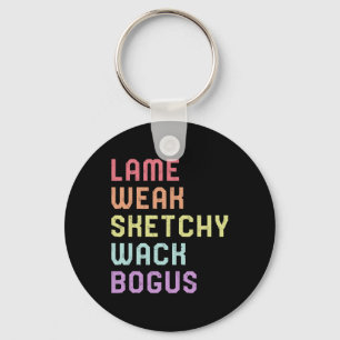 Porte-clés Langue des Signes Maigre Faible Tee Slang Asl Casq