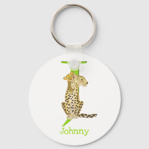 Porte-clés L'animal ABC J est destiné à l'anneau de clé jagua