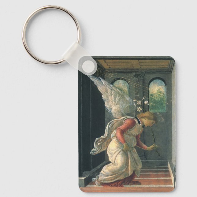 Porte-clés L'Annonciation (détail de l'ange) de Sandro Bottic (Recto)