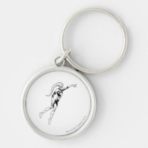 Porte-clés Lanterne bleue 11