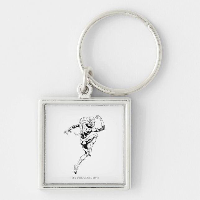 Porte-clés Lanterne bleue 3 (Devant)