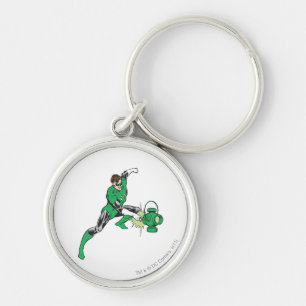 Porte-clés Lanterne verte avec lanterne 2