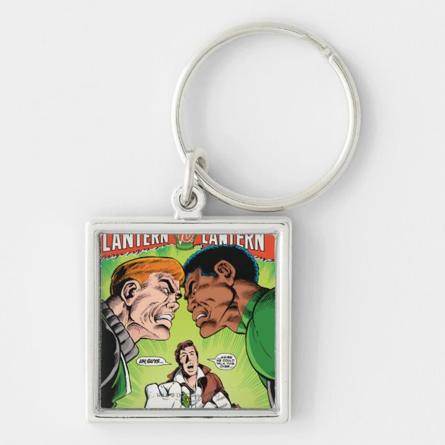 Porte-clés Lanterne verte contre Lanterne verte (Devant)