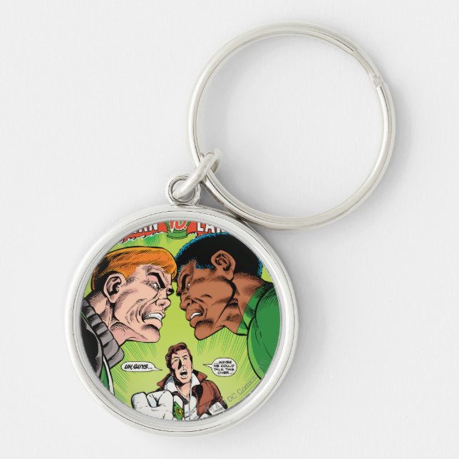 Porte-clés Lanterne verte contre Lanterne verte (Devant)