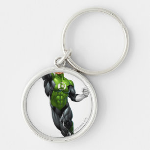 Porte-clés Lanterne Verte - Entièrement Rendu, Volant Vers Le