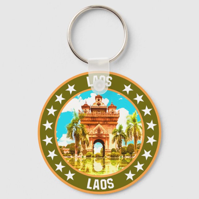 Porte-clés Laos (Recto)