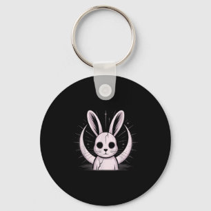 Porte-clés Lapin au clair de lune Nge Alt Lapin Horreur Sorci