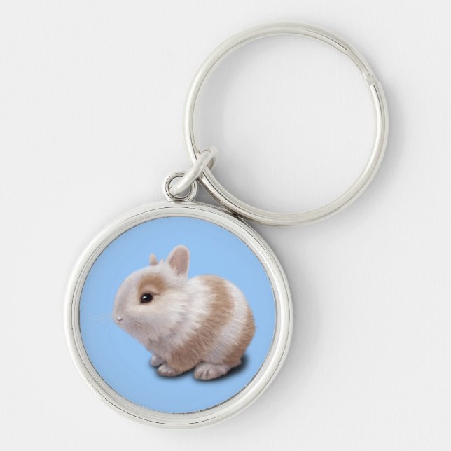 Porte-clés Lapin bébé (Devant)