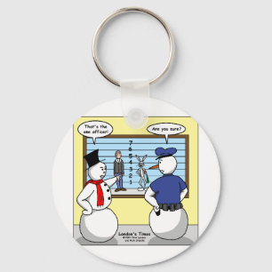 Porte-clés Lapin Bonhomme de Neige Sans Nez Cadeaux & T-shirt