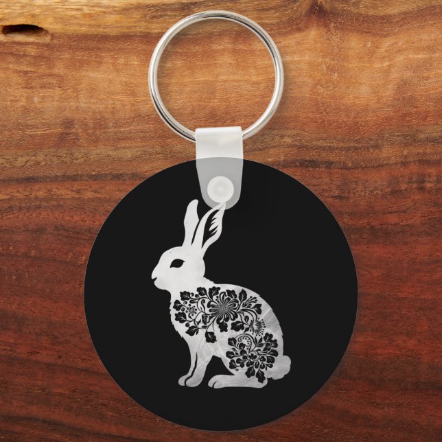 Porte-clés Lapin de Pâques (Recto)