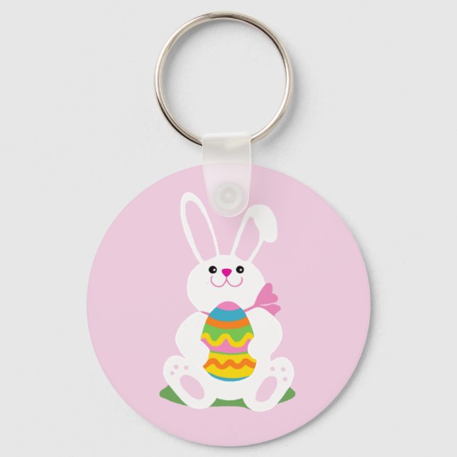 Porte-clés Lapin de Pâques (Recto)