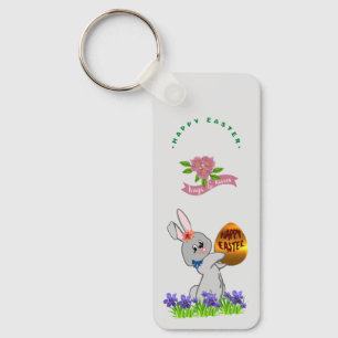 Porte-clés lapin de Pâques