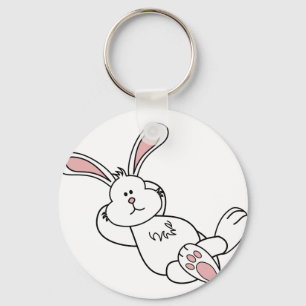 Porte-clés Lapin de Pâques mignon refroidissant