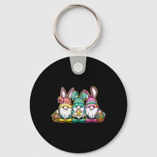 Porte-clés Lapin de Pâques œuf chasse et Bysket Gnome Ea