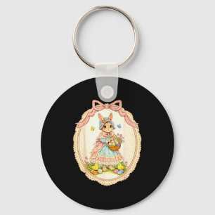 Porte-clés Lapin heureux drôle de lapin pour les enfants les 