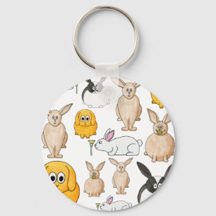 Porte-clés Lapins.