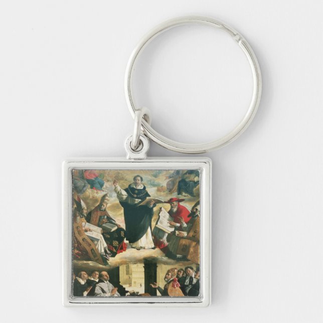 Porte-clés L'apothéose de St Thomas Aquinas, 1631 (Devant)