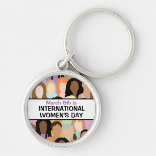 Porte-clés Large International Women's Day - March 8th