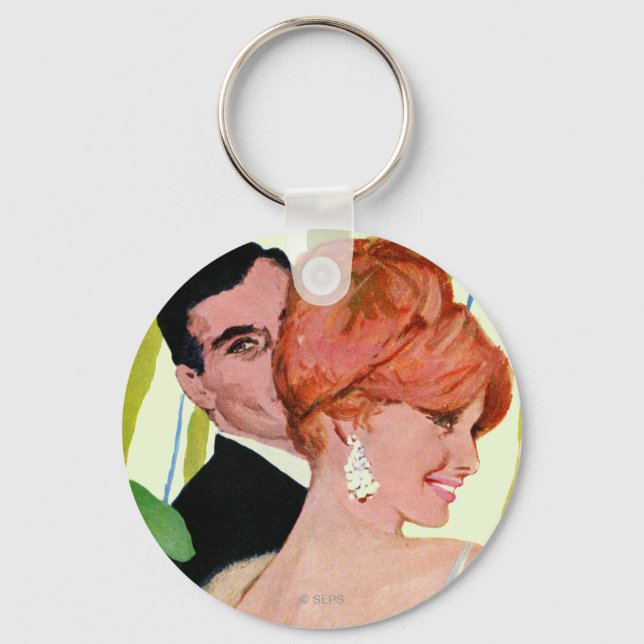 Porte-clés L'argent dans son esprit (Recto)