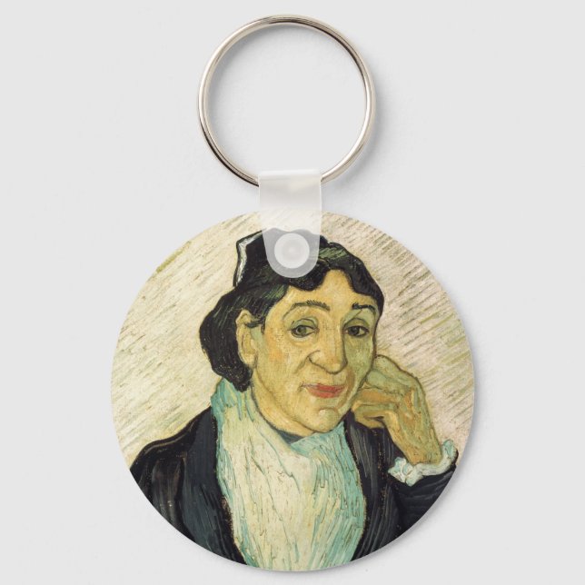 Porte-clés L'Arlésienne (Madame Ginoux) de Vincent van Gogh (Recto)