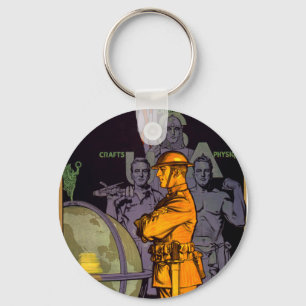 Porte-clés L'armée construit des hommes