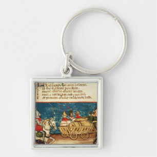 Porte-clés L'armée de Charlemagne et du transport