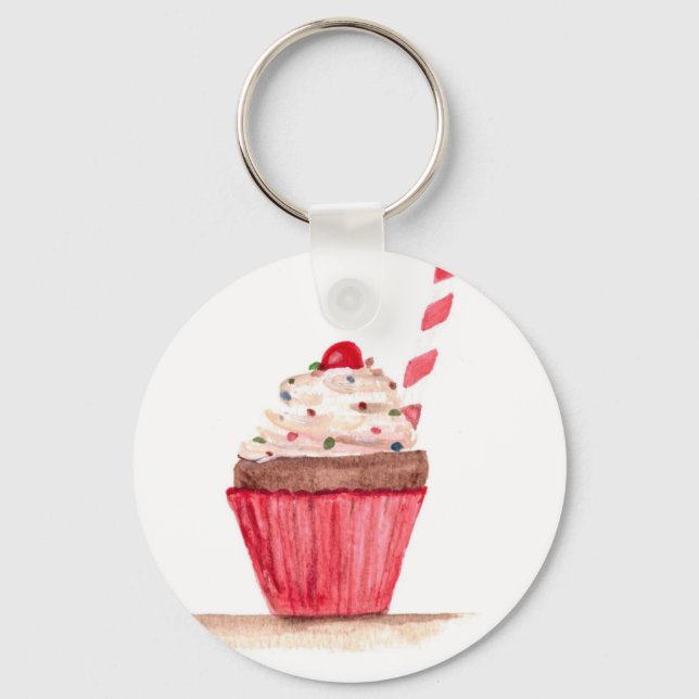 Porte-clés L'art culinaire de Cupcake (Recto)