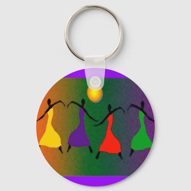 Porte-clés L'art de la danse (Recto)