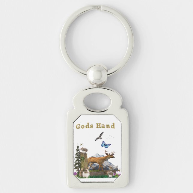 Porte-clés L'art de main des dieux (Devant)