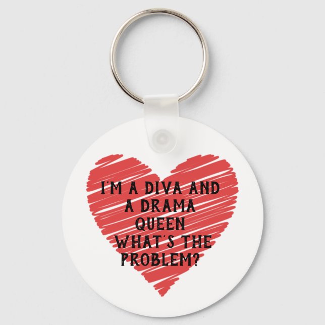 Porte-clés L'art inspiré de l'amour et de la Saint-Valentin (Recto)