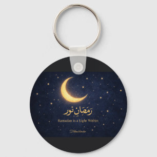 Porte-clés L'art islamique de la lune de Ramadan – Ramadan es