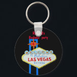 Porte-clés Las Vegas Bachelor Party<br><div class="desc">Las Vegas Bachelor porte - clé de la fête - une grande faveur pour la fête de votre fête de garçons nocturne sur le Nevada Boulevard connu sous le nom "Le Strip" Le dernier vol pour le marié est un événement à retenir.</div>