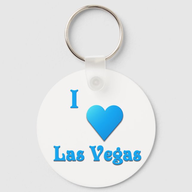 Porte-clés Las Vegas — Sky Blue (Recto)