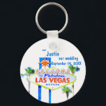 Porte-clés Las Vegas Wedding Memento<br><div class="desc">Las Vegas weddings are a fun celebration,  so why not have personalized,  useful wedding gifts for members of the wedding party. Commemorate the special occasion!</div>